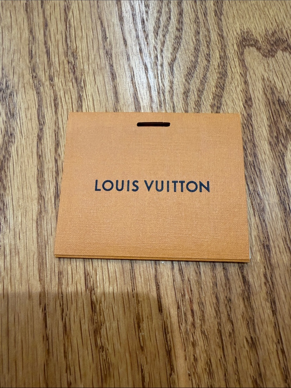 LV Gift Tag w Envelope